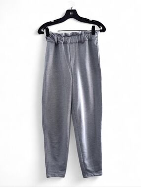 Cali1850 Womens Hi-Waist Light Grey Pants / Joggers Size XS